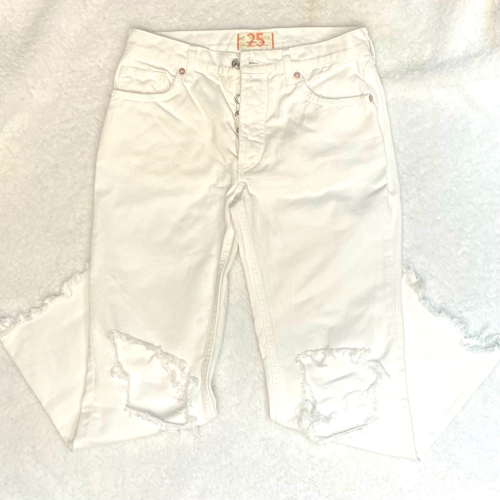 We The Free Maggie Mid Rise Cropped Jeans